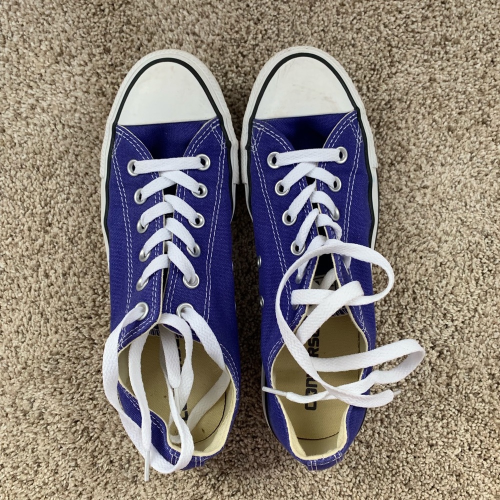 Purple Converse